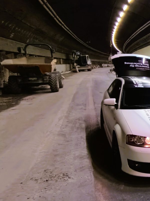 Tunnel rechts